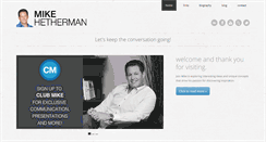 Desktop Screenshot of mikehetherman.com